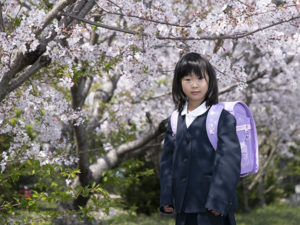 卒園、入学写真