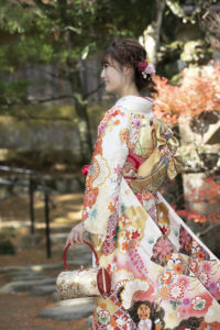 香山公園振袖撮影
