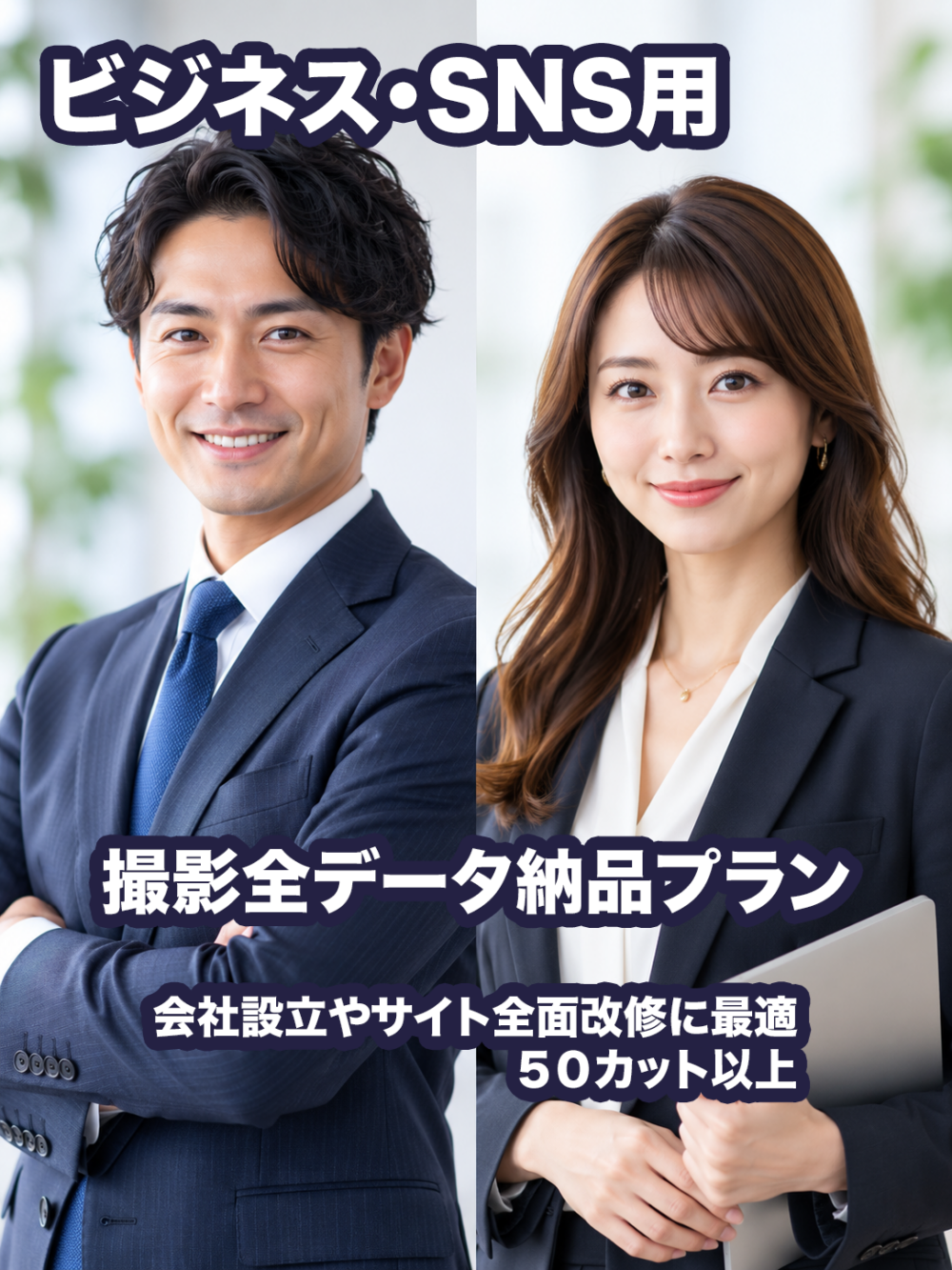 ビジネスプロフィール全撮影データプラン