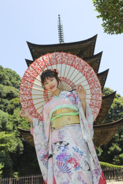 瑠璃光寺五重の塔