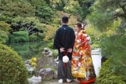 長府庭園紅葉