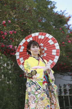 瑠璃光寺振袖前撮り